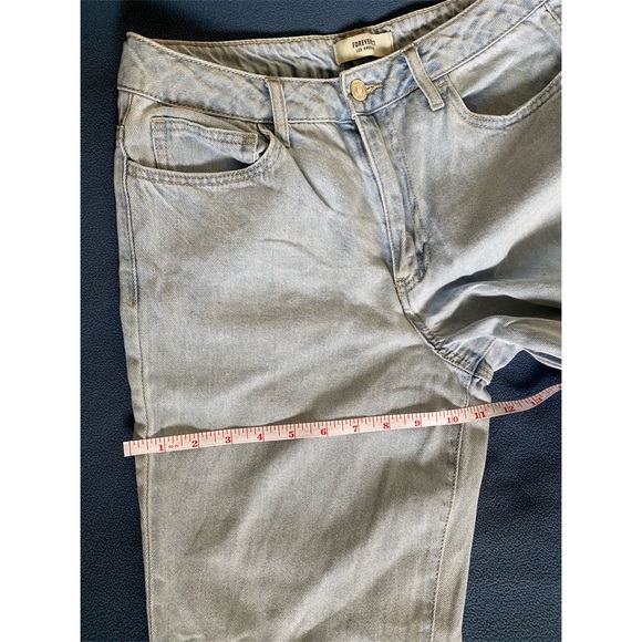 Forever 21 Light Blue Mom Jeans - Picture 10 of 13